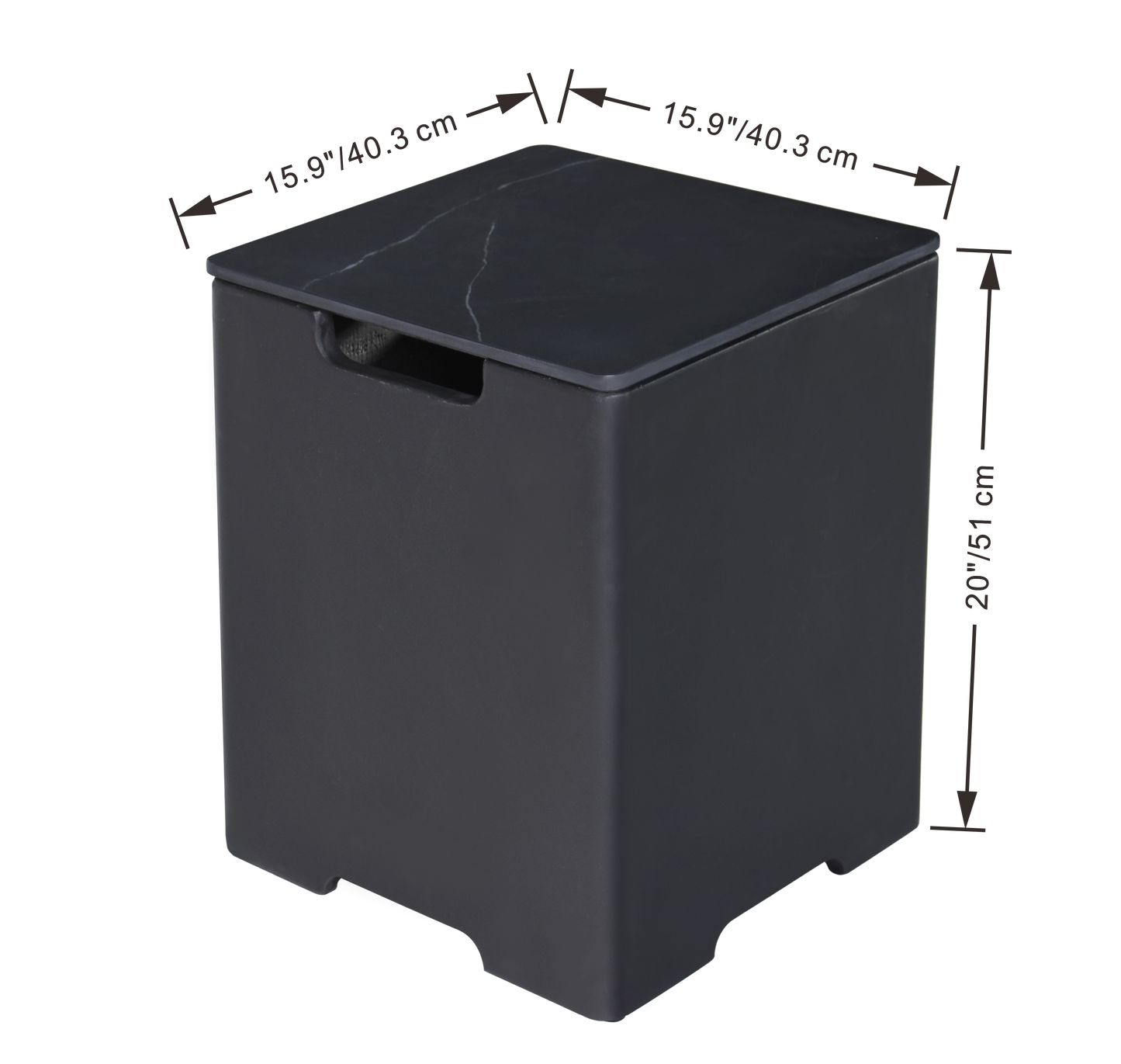 Tank Cover Vierkant - Elementi