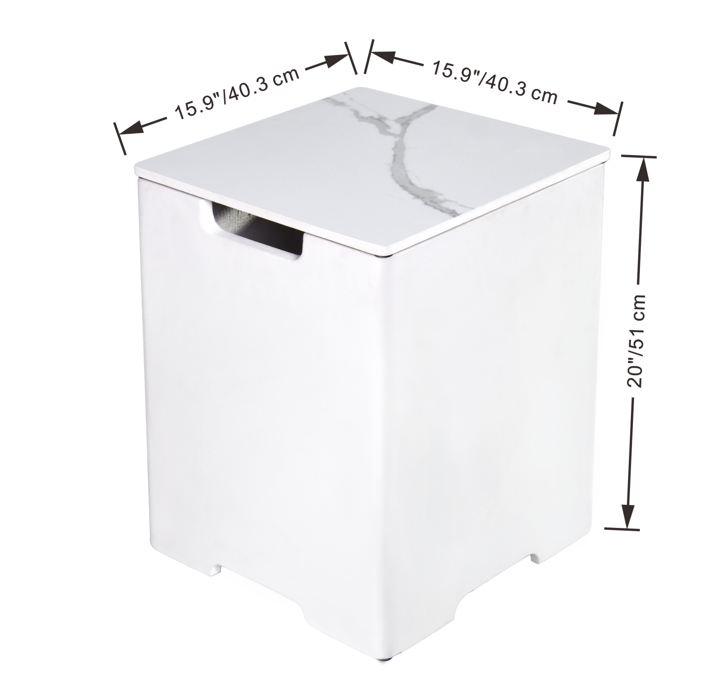 Tank Cover Vierkant - Elementi