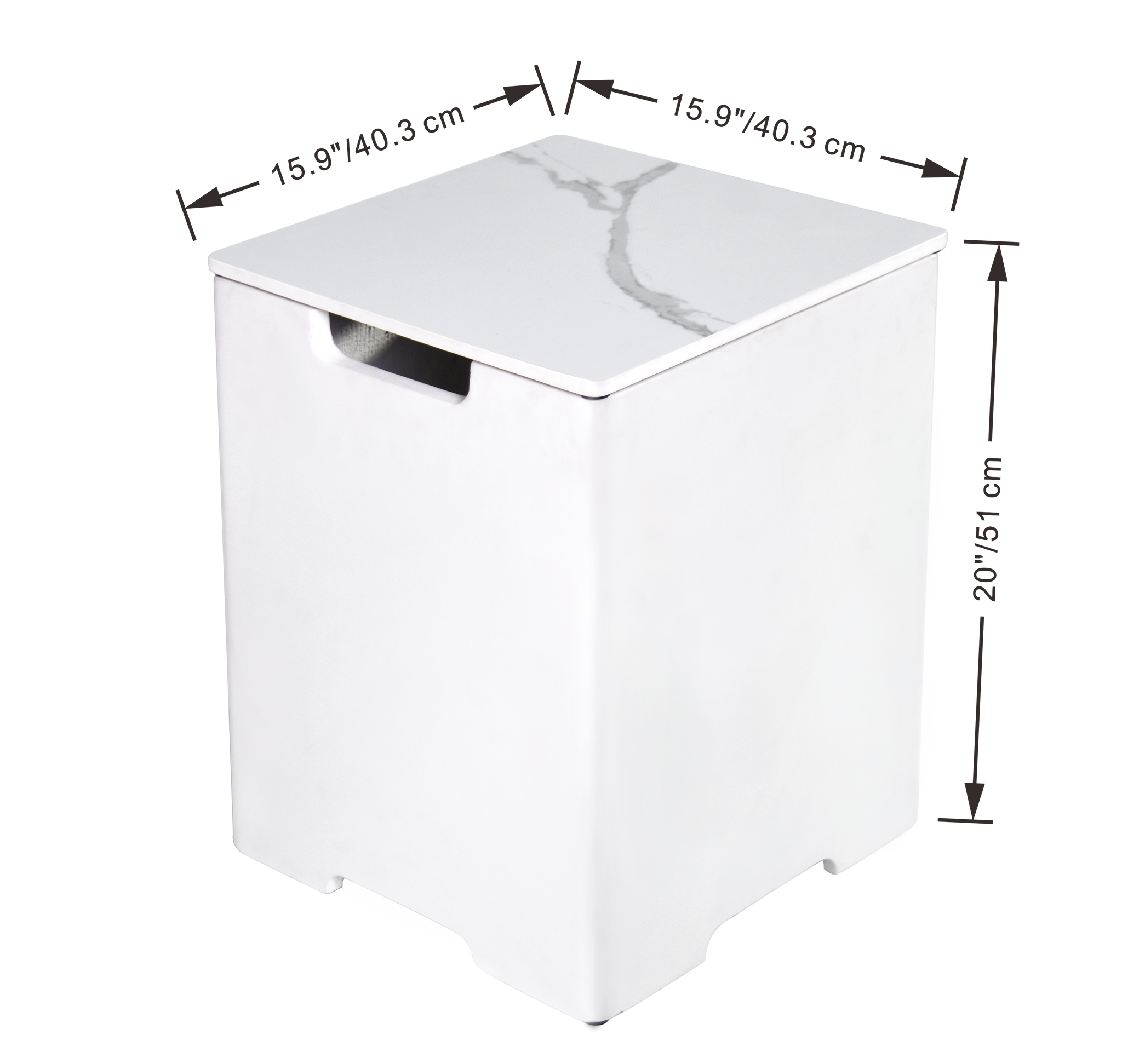 Tank Cover Vierkant - Elementi