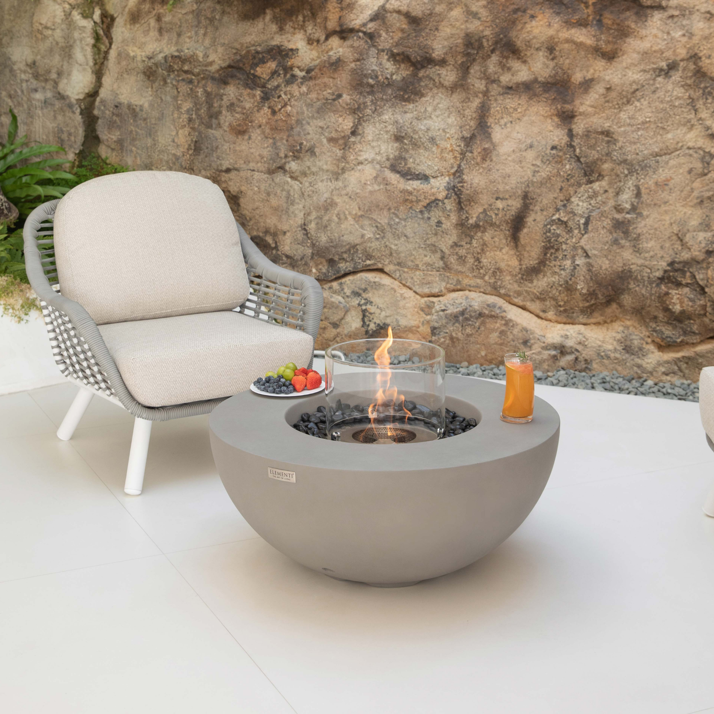 Roca vuurtafel - Elementi